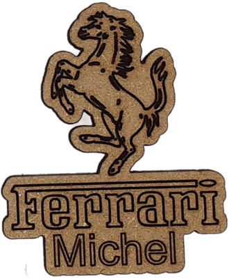 Magnet - Ferrari personnalisable